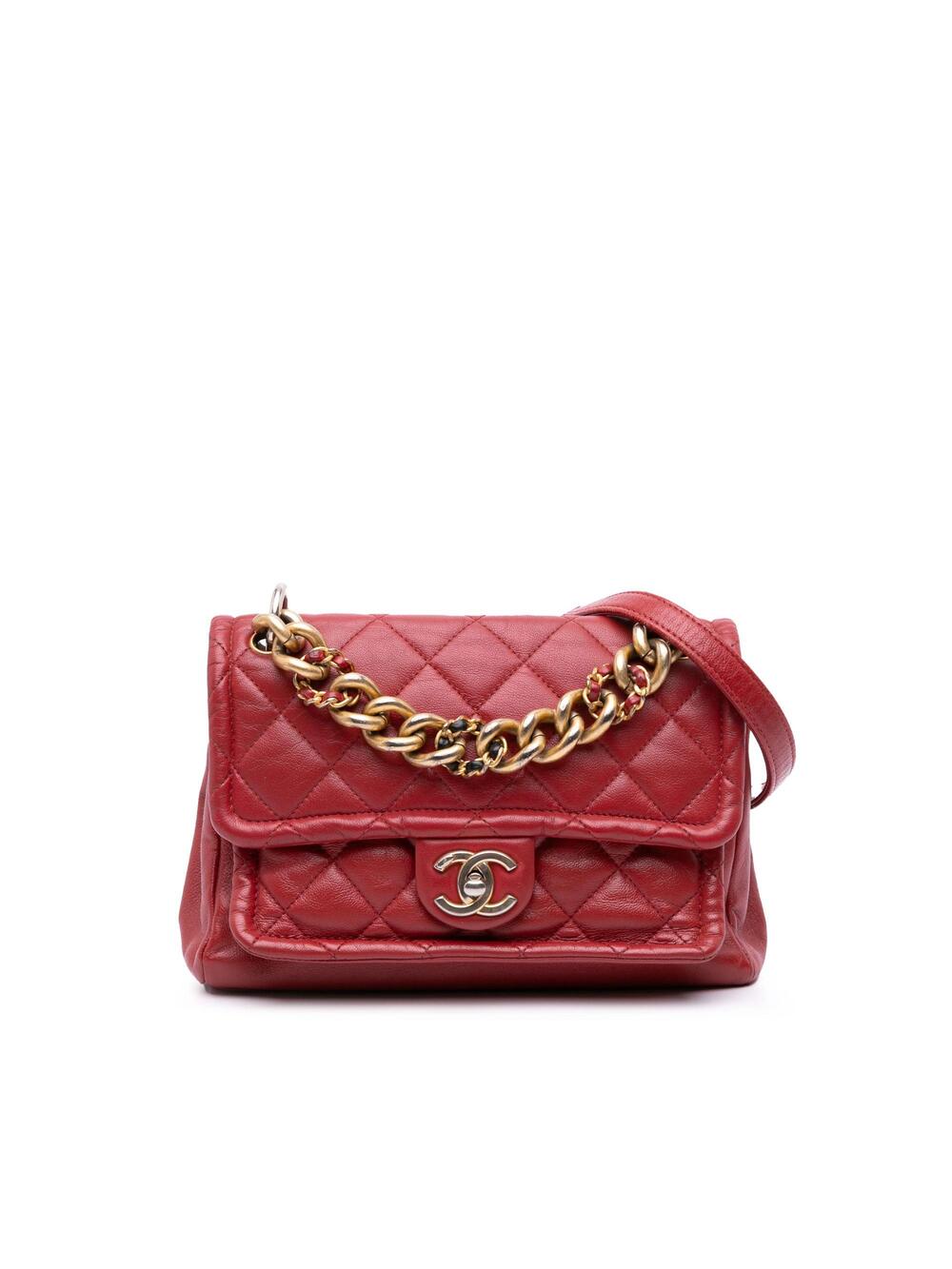 Chanel Woven Chain Link Cc Top Handle #357246C31B